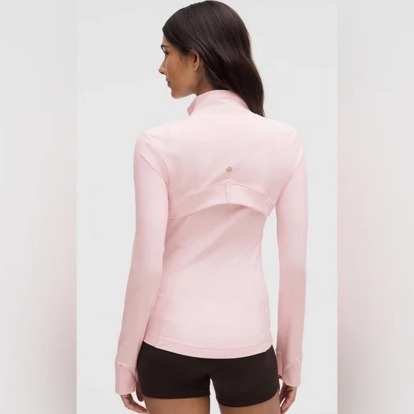 Lululemon NWT Define Jacket Full Zipper, zipper pocket Blissful Pink Gold 12 - Picture 2 of 15